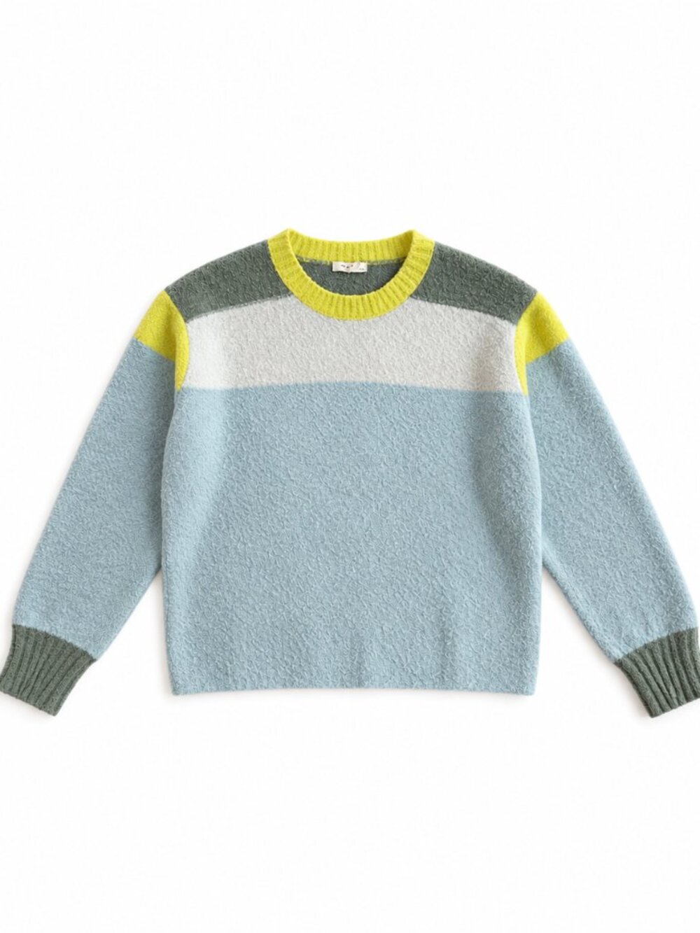 Rag n Bone Colorblock Nylon Pattern Sweater size XS